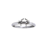 Silver Crab Ring TR812 - DiveSilver Jewelry